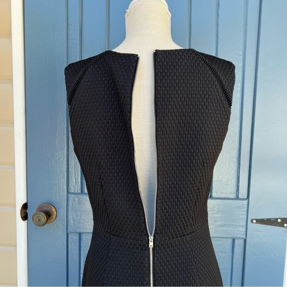 J Crew Petite Portfolio Dress in Black Size 8 T - Picture 4 of 7